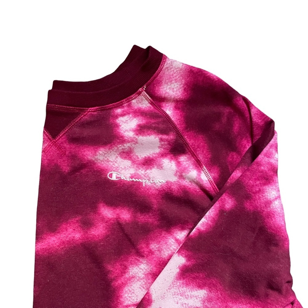 Champion campus tie-dye French Terry sweatshirt size 4X/pink - Picture 3 of 6
